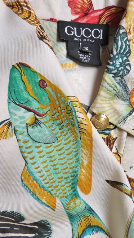 gucci fish print